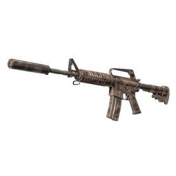 M4A1-S | Rose Hex (Well-Worn)