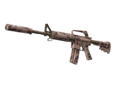 M4A1-S | Rose Hex (Well-Worn)