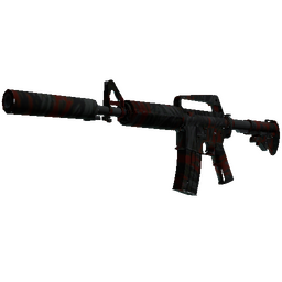 M4A1-S | Blood Tiger (Minimal Wear)