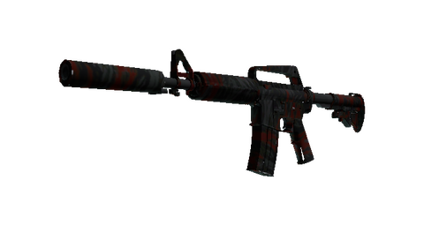 M4A1-S | Blood Tiger (Minimal Wear)