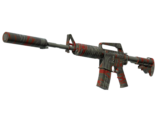 StatTrak™ M4A1-S | Кровавый тигр (Немного поношенное)