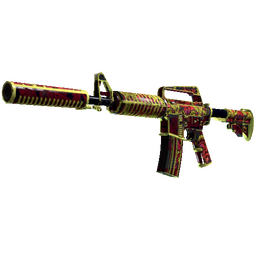 free csgo skin StatTrak™ M4A1-S | Chanticos Fire (Battle-Scarred)