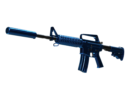 M4A1-S | Blue Phosphor (Minimal Wear)