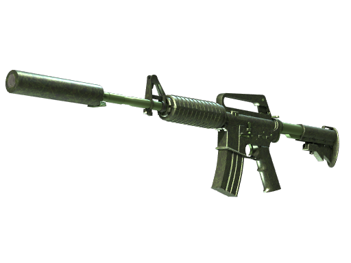 M4A1-S | Moss Quartz (꽤 닳은)