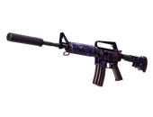 StatTrak™ M4A1-S | Black Lotus (Battle-Scarred)