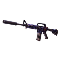 StatTrak™ M4A1-S | Black Lotus (Battle-Scarred)