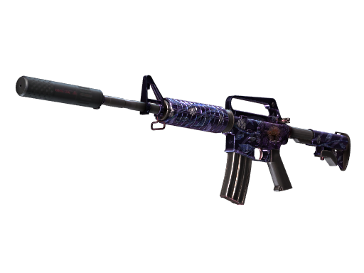 Primary image of skin M4A1-S | Black Lotus