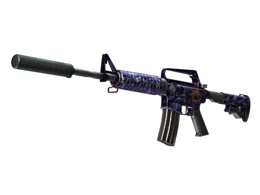 StatTrak™ M4A1-S | Black Lotus (Minimal Wear)