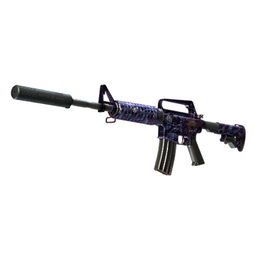 StatTrak™ M4A1-S | Black Lotus (Minimal Wear)