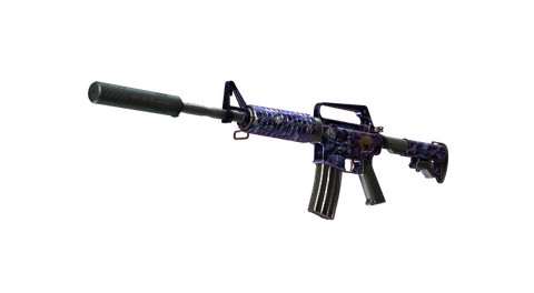 M4A1-S | Black Lotus (Minimal Wear)