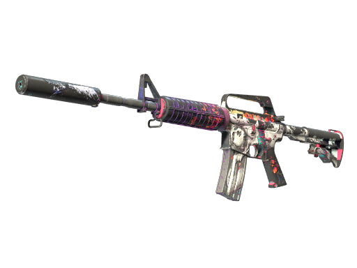 StatTrak™ M4A1-S | Vaporwave (Battle-Scarred)