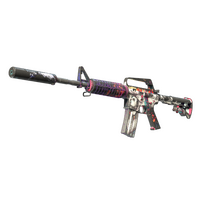 StatTrak™ M4A1-S | Vaporwave (Battle-Scarred)