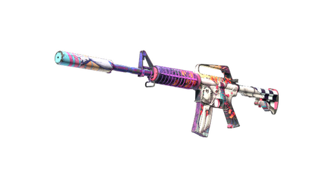 M4A1-S | Vaporwave (Well-Worn)