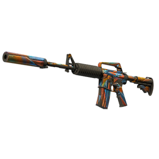M4A1-S | Leaded Glass (Battle-Scarred)