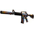 M4A1-S | Leaded Glass (Well-Worn)