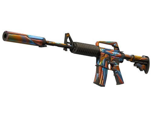 StatTrak™ M4A1-S | Хрусталь (Немного поношенное)