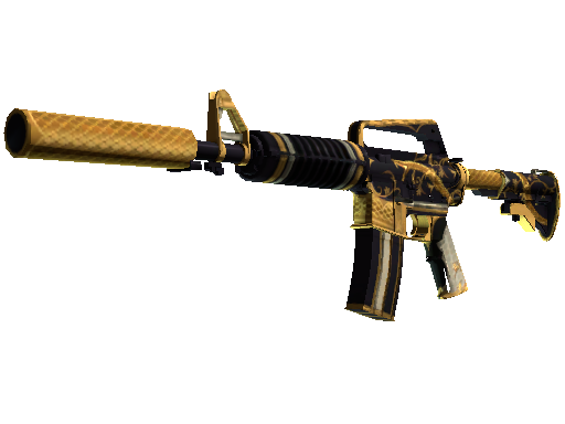 M4A1-S | Golden Coil (Minimal Wear)