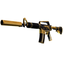 M4A1-S | Golden Coil (Minimal Wear)