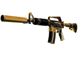 M4A1-S | Golden Coil (Well-Worn)