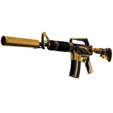 M4A1-S | Golden Coil (Minimal Wear)