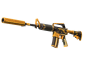 StatTrak™ M4A1-S | Золотая спираль (Немного поношенное)