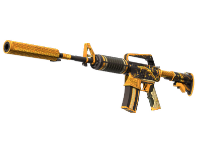 M4A1-S (StatTrak™) | Goldene Spirale