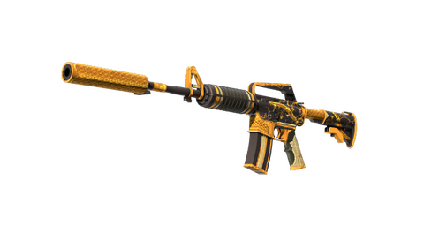 StatTrak™ M4A1-S | Golden Coil (Minimal Wear)