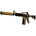 M4A1-S | Golden Coil (Well-Worn)