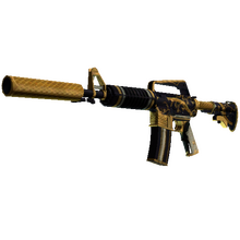 M4A1-S | Golden Coil (Well-Worn)