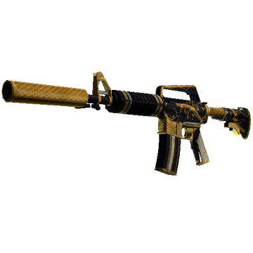 M4A1-S | Golden Coil (Well-Worn)