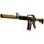 M4A1-S | Golden Coil (Well-Worn)