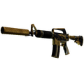 M4A1-S | Golden Coil (Battle-Scarred)