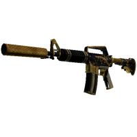 M4A1-S | Golden Coil (Battle-Scarred)