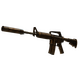 M4A1-S | Mud-Spec (Battle-Scarred)