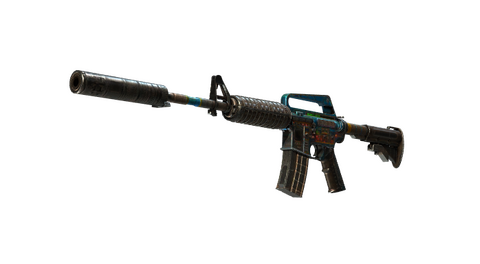 M4A1-S | Control Panel (Battle-Scarred)