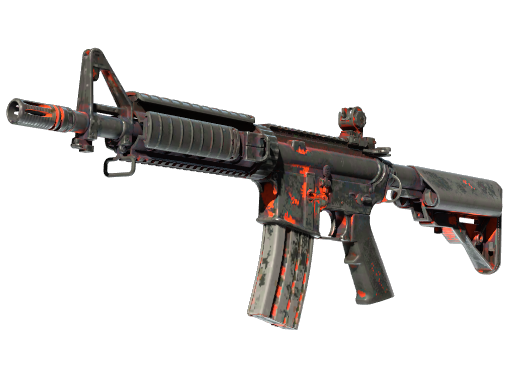 M4A4 | Strahlengefahr (Abgenutzt)