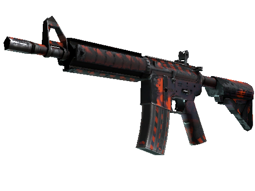 Souvenir M4A4 | Radiation Hazard (Well-Worn)