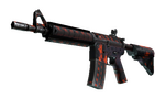 M4A4 | Radiation Hazard (Well-Worn)