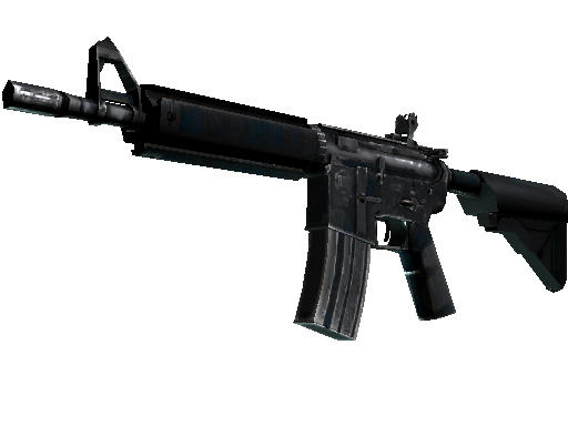 M4A4 | Dark Blossom (Battle-Scarred)