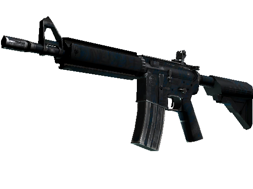 M4A4 | Dark Blossom (Well-Worn)