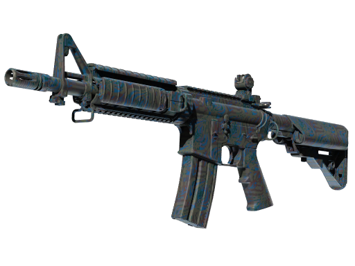 M4A4 | Koyu Renk Çiçek (Savaş Görmüş)