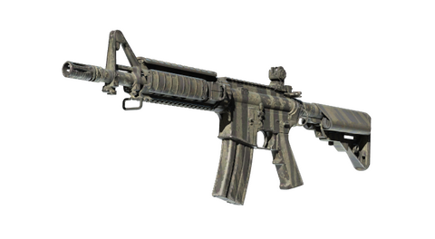 StatTrak™ M4A4 | Faded Zebra (Well-Worn)
