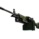 StatTrak™ M249 | Aztec (Minimal Wear)