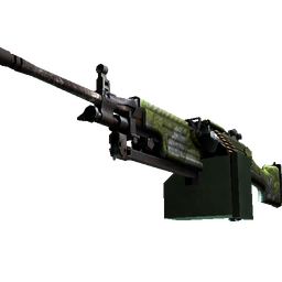 StatTrak™ M249 | Aztec (Minimal Wear)