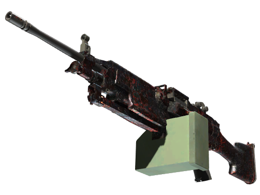 StatTrak™ M249 | Magma (Well-Worn)