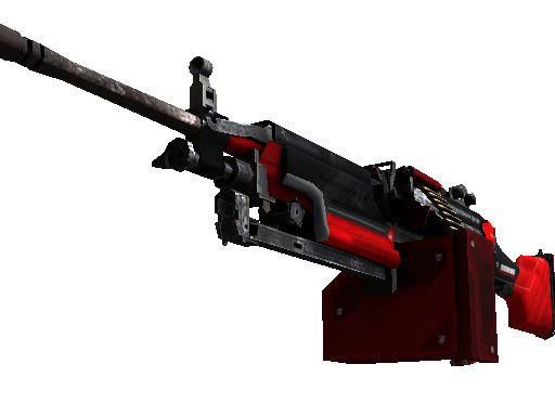 StatTrak™ M249 | System Lock (Minimal Wear)