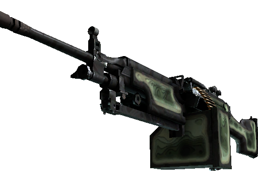 StatTrak™ M249 | Deep Relief (Well-Worn)