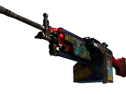 Image for the M249 | Nebula Crusader weapon skin in Counter Strike 2