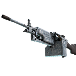 free csgo skin M249 | Blizzard Marbleized (Minimal Wear)