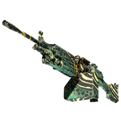 StatTrak™ M249 | Emerald Poison Dart (Factory New) thumbnail